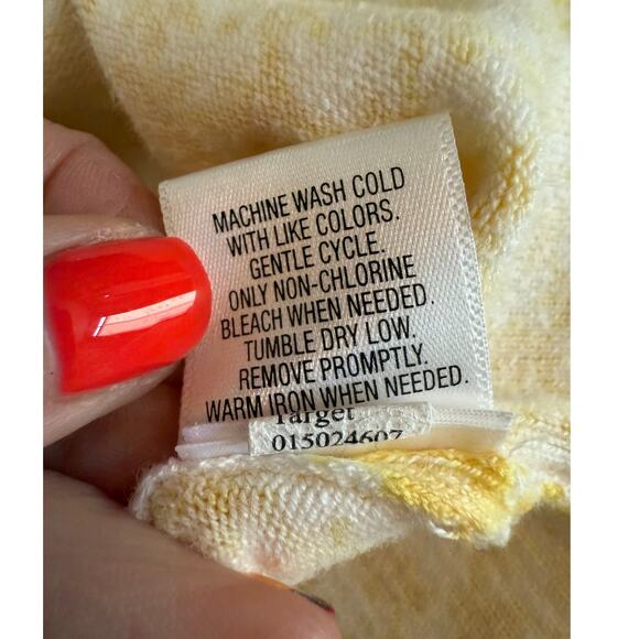 Classic Preppy Women's Plus XXL Button Front Cardigan Yellow Knit Sweater Retro - Picture 6 of 10